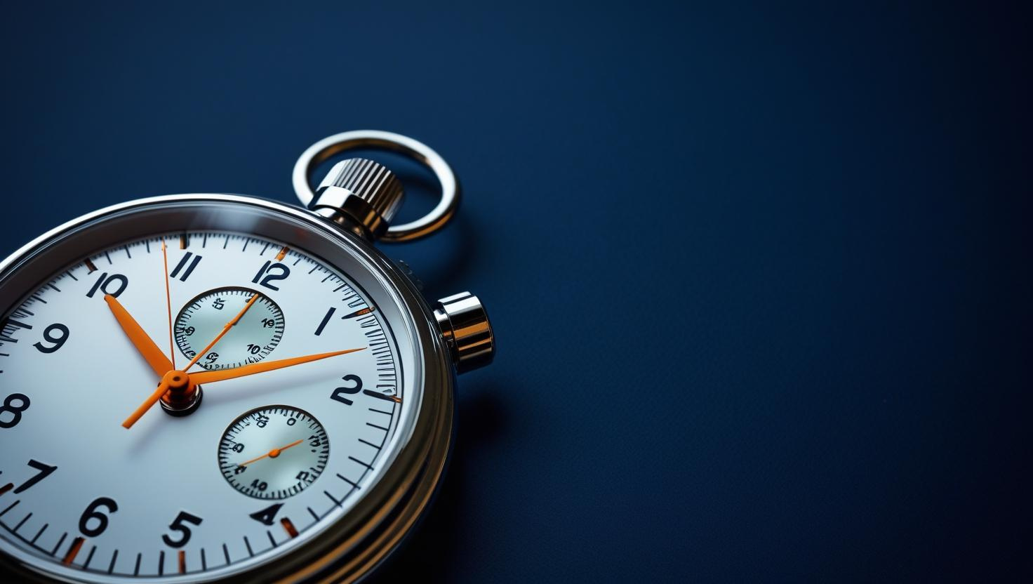 A stopwatch